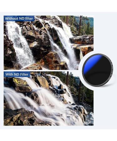 NEEWER 77mm MRC Variable ND Filter ND2-ND400 - Multi Coated Optical Glass, Water Repellent, Scratch Resistant - Buy Online on GoSupps.com
