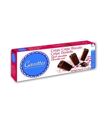 Gavottes Crispy Crepe Dark chocolate 90 gr