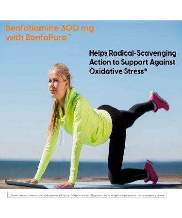 Doctor's Best Benfotiamine 300mg - 60 Veggie Caps | Supports Healthy Glucose Metabolism - Buy Online on GoSupps.com