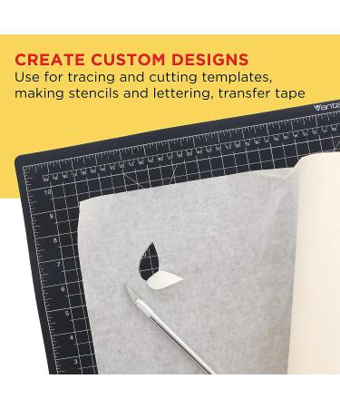 Custom Shop 6 x 30' Semi-Transparent Masking Film Roll for Artists, Airbrush Graphics, Automotive - Stencil Making & Design Transfer - Buy Online on GoSupps.com