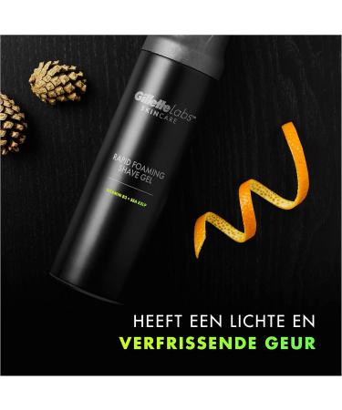 Procter Gamble Gillettelabs Fast Foaming Shave Gel Cools to Soothe & Helps Protect Against Razor Irritation Easy Rinse 198ml from Gillette - Buy Online on GoSupps.com