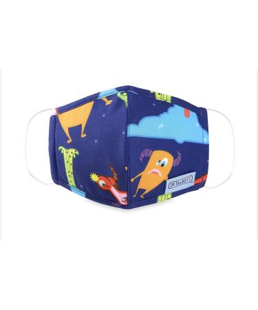 Dr. Talbot's Nuby Monsters Washable Cloth Face Mask for Kids 2-5 Years | Personal Health Protection - Buy Online on GoSupps.com