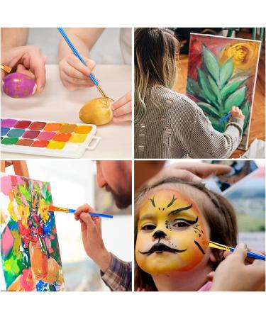 ESRICH Acrylic Paint Brushes Set | 80 Pcs Nylon Brush Head | for Acrylic Oil Watercolor | Art Painting Kit | Ideal Gift for Kids & Adults - Buy Online on GoSupps.com