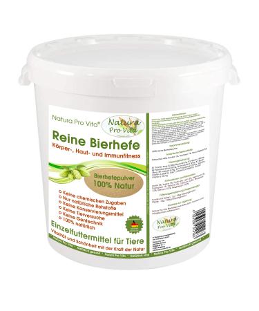Bieriefe horse natural biotine cure rich in vitamins minerals amino acids positive for digestion stomach intestine immune system beautiful skin fur gloss natura provita pure beer yeah powder 1kg bucket