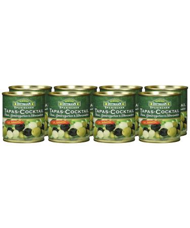 Delicatessen Dittmann Tapas Cocktail - Pack of 8 (8 x 85g) | Gourmet International Snacks for Any Occasion - Buy Online on GoSupps.com