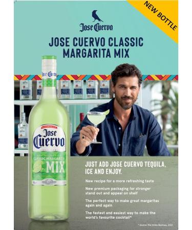 Jose Cuervo Margarita Mix 100cl - Buy Online on GoSupps.com