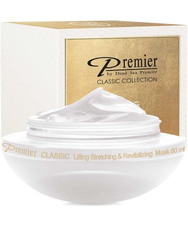 Premier Dead Sea Instant Stretching and Revitalizing Lifting Mask 2.04 FL OZ. Blue