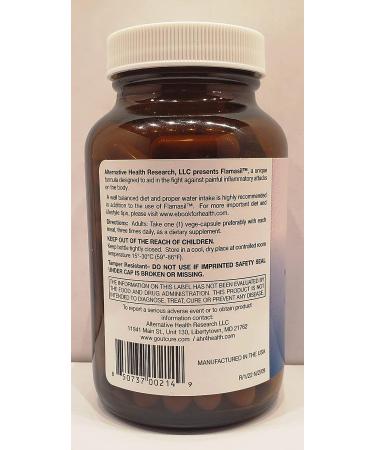 Flamasil Joint Aid Supplement | Cellular Repair | Uric Acid Extractor | Gentle Body Cleanser | 90 Capsules - Buy Online on GoSupps.com
