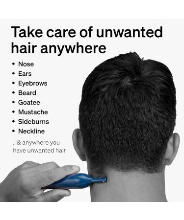 Schick 3-in-1 Hair Trimmer for Nose Ear & Eyebrows | Cordless Waterproof & Painless Grooming Tool for Men & Women - Buy Online on GoSupps.com
