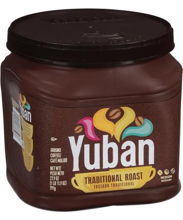 Yuban Caf moulu traditionnel (800 ml) 27.9 g (Lot de 1) - Buy Online on GoSupps.com