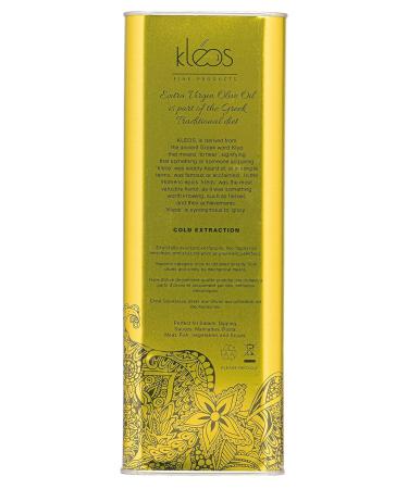 Kleos Kalamata Extra Virgin Olive Oil 5L (2023/24 Harvest) - Premium Quality International Shipping - Buy Online on GoSupps.com