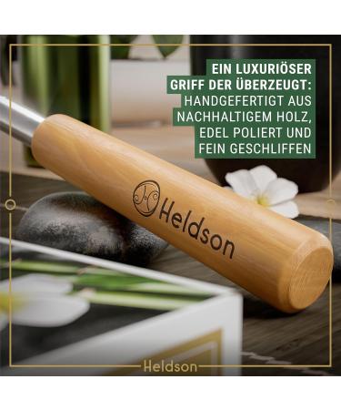 Heldson Back Scratcher - Telescopic Wooden Back Scratchers for Men & Women | 6 Scratch Variants | Perfect Gift for Seniors - Buy Online on GoSupps.com