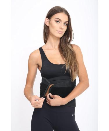 Adjustable Neoprene Double Pull Lumbar Support Belt - XL Size 36-40 Inch - Back Pain Relief - Buy Online on GoSupps.com