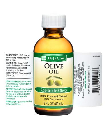 De La Cruz Olive Oil 2 fl oz - Premium Quality, Pure & Natural - Buy Online on GoSupps.com