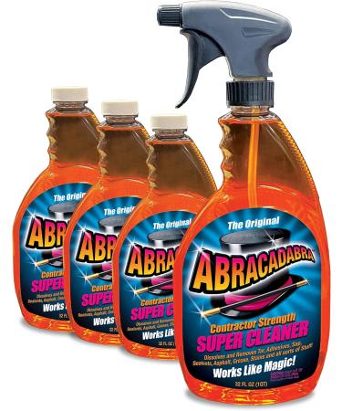 Abracadabra Contractor Strength Super Cleaner - Quick Removal of Tar Adhesive Asphalt Grease & Stains for All Surfaces - Shop Internationally - Buy Online on GoSupps.com
