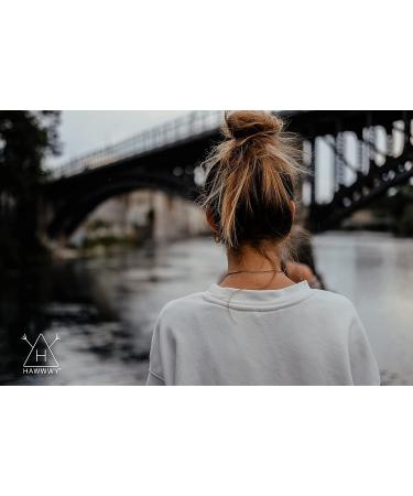 Hawwwy Hair Bun Maker Kit for Short or Thin Hair - Brown (12 Pieces) - Buy Online on GoSupps.com