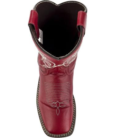 TuffRider Kids Fire Red Floral Western Boot 11 - Red - Buy Online on GoSupps.com