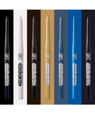 Ruby Kisses Waterproof 24HR Eye Define Eyeliner - Glitter Black (4 Count Pack) | Long-lasting Eyeliner - Buy Online on GoSupps.com