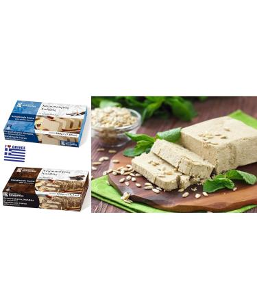 Kandylas Handcrafted Premium Greek Halva | Stevia Sweetener | 200g Vanilla | Buy Internationally - Buy Online on GoSupps.com