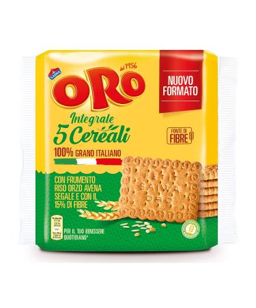 ORO SAIWA Oro Saiwa 5-Grain Dry Biscuits - 420g