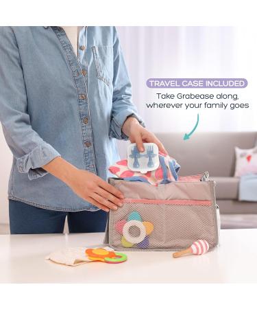 Grabease Baby Spoons Set - BPA-Free Self-Feeding Utensils for Baby Led Weaning - Navy - Buy Online on GoSupps.com