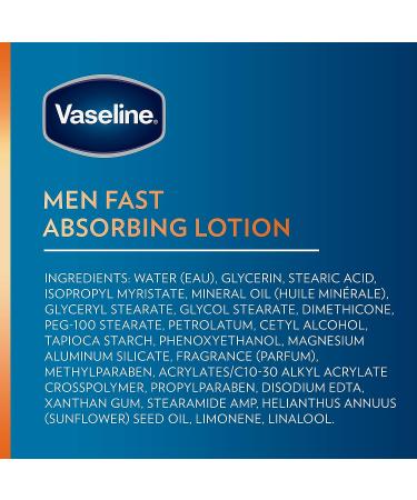 Vaseline Men Healing Moisture Body Lotion 20.3 oz - Fast Absorbing Formula - Buy Online on GoSupps.com
