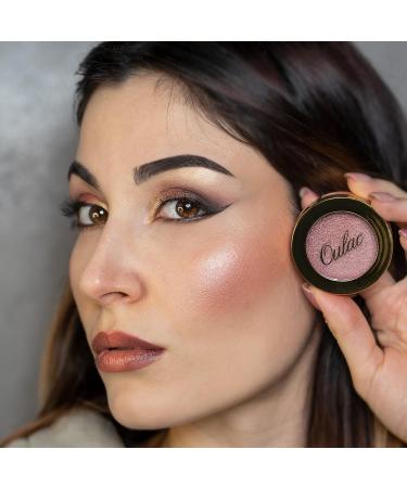 Oulac Rouge Powder Blush - Gentle Shimmer Highly Pigmented Vegan & Cruelty-Free - 1 Pack 4.8g Love Potion (F02) - Buy Online on GoSupps.com