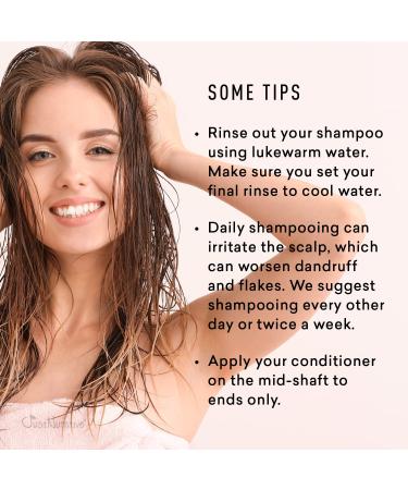 Just Nutritive Dandruff Clear Scalp Shampoo | Natural Anti-Dandruff Treatment | Gentle Shampoo for Dry Scalps | 16 Fl Oz - Buy Online on GoSupps.com