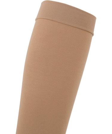 Credalast Cotton Class 1 Below Knee 14-17mmHg Large - Standard - Open Toe Natural - Buy Online on GoSupps.com