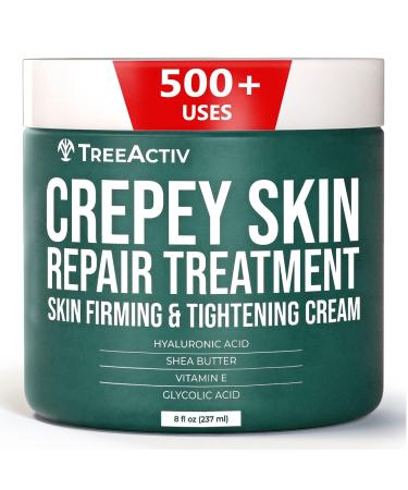 TreeActiv Crepey Skin Repair Treatment with Retinol for Face & Body | Anti-Wrinkle Serum - Buy Online on GoSupps.com