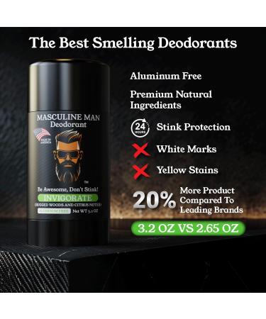 The BEST SMELLING Natural Deodorant for Men | Aluminum Free | Premium Ingredients | All Day Odor Protection | Skin Safe | 2 Pack - 3.2oz (INVIGORATE) - Buy Online on GoSupps.com