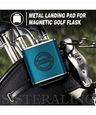 Metal Landing Pads for Magnetic Golf Towel & Accessories - Quick Access & Organized Storage - Golfers Gift - Patent Pending (Black) - Buy Online on GoSupps.com