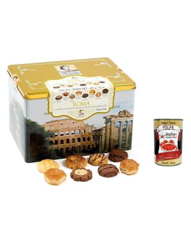 Italian Gourmet E.R. Matilde Vicenzi Biscotteria Roma 907 g Assortiment de p tisseries Biscuits Beurre Cookies Biscotteria Biscotteria Roma + Italian Gourmet Pulpa 400 g