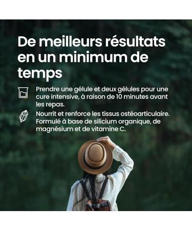 G7 Activ+. Improved formula. Food supplement based on silicon vitamin C and magnesium that contributes to the normal maintenance of bones and joints. Energy and Vitality. 60 capsules. - Buy Online on GoSupps.com