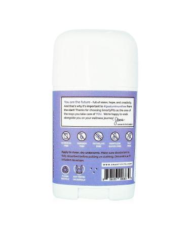SmartyPits Teen Natural Deodorant - Aluminum-Free & Baking Soda Free (Orchard Blossom) | Paraben-Free Formula for Sensitive Skin - Buy Online on GoSupps.com