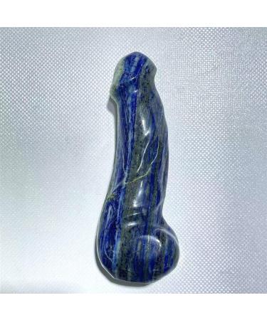 20cm Authentic Lapis Lazuli Crystal Handicraft Gift for Women - Natural Quartz Carved Figure Toy - Buy Online on GoSupps.com