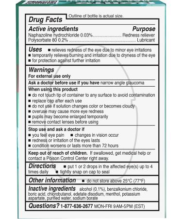 Rohto Maximum Redness Relief Eye Drops - Fast-Acting Formula for Irritated Eyes | 9842 - Buy Online on GoSupps.com