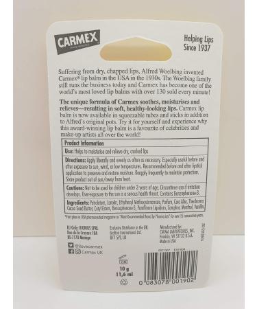 Carmex Everyday Soothing Lip Balm - Strawberry 10G | Buy Online for International Shipping - Buy Online on GoSupps.com