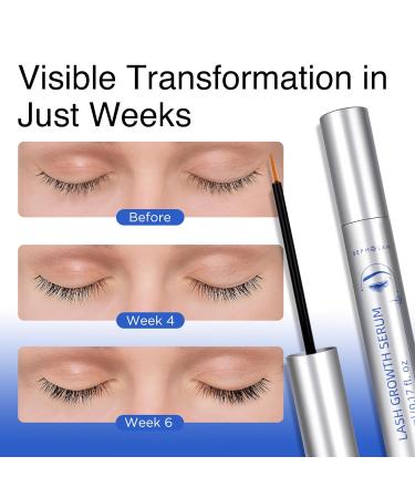 BEPHOLAN Eyelash Growth Serum for Thicker Fuller Longer & Bold Eyebrows Premium Serum Grow Lashes with Brow Enhance (5ml) - Buy Online on GoSupps.com
