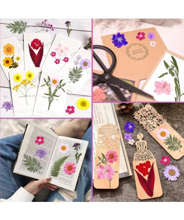 Dried Pressed Flower Kit for Resin Crafts - 140 Pcs Natural Herbs, Leaves & Flowers for Scrapbooking, DIY Art, Jewelry, Candle, Soap Making - Bulk Pack - Buy Online on GoSupps.com