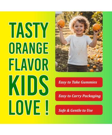 Focus Gummies for Kids & Teens with Omega DHA Helps Focus Memory Clarity Attention Concentration Brain Vitamins & Cognitive Support Supplement for Teens-60ct - Buy Online on GoSupps.com