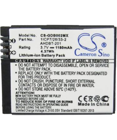 Replacement Battery for Giroptic Edges Closer 360 - 1180mAh 3.7V | International Shipping Available - Buy Online on GoSupps.com
