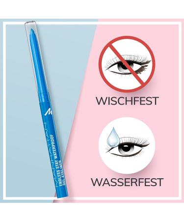 Manhattan Endless Stay Waterproof Gel Eyeliner - Aqua Sparkle 004 | Glitter Gel Eyeliner for All-Day Wear | International Shipping Available - Buy Online on GoSupps.com