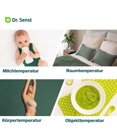 Dr. Senst Ear Fever Thermometer | Fast & Accurate Temperature Measurement for Reliable Results - Buy Online on GoSupps.com