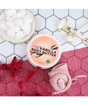 Derma V10 Vanilla Body Butter 220 g - Buy Online on GoSupps.com