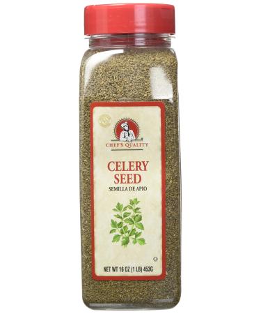 Chef's Quality Celery Seeds, 16 Ounce 1 Pound (Pack of 1)