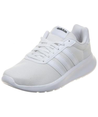 adidas Women's Lite Racer 3.0 Sneaker 39 1/3 EU Ftwr White Ftwr White Grey Two F17
