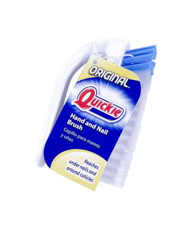 Quickie Hand and Nail Brush | Gentle on Nails & Cuticles | Removes Dirt | Hand Scrubber & Cleaner - Buy Online on GoSupps.com