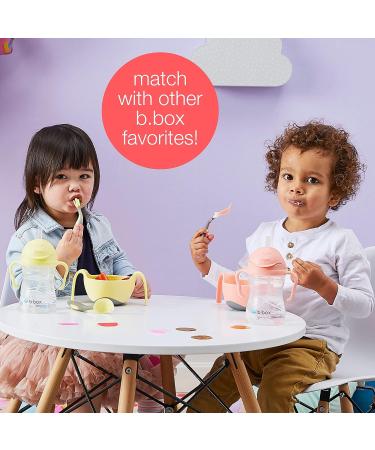 b.box 3 in 1 Toddler Bowl | Boysenberry 8.5 oz | Includes Straw Lid & No Spill Snack Insert | Dishwasher & Microwave Safe | BPA Free | Ages 6 mo - Buy Online on GoSupps.com