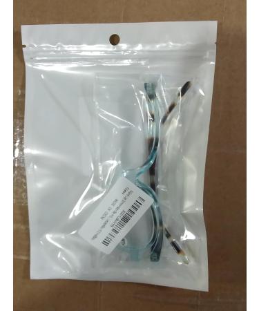 Buy Light Blue Foldable Makeup Reading Glasses +3.0 for Women - Stylish Visual Aid for Presbyopia - Buy Online on GoSupps.com